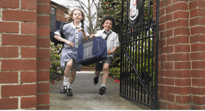 School gate etiquette